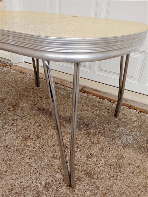 Retro Chrome Kitchen Table