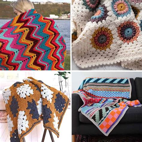 Retro Crochet Blankets