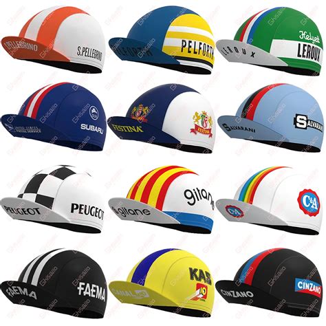 Retro Cycling Caps