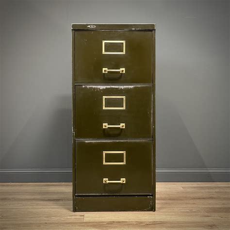 Retro Filing Cabinet Red