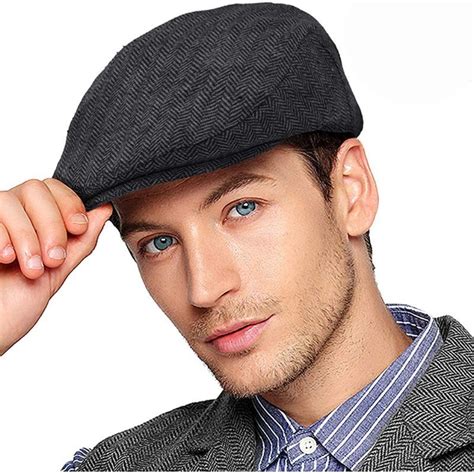 retro flat cap