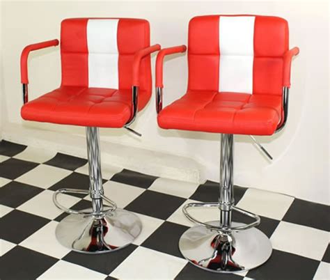 Retro Kitchen Breakfast Bar Stools
