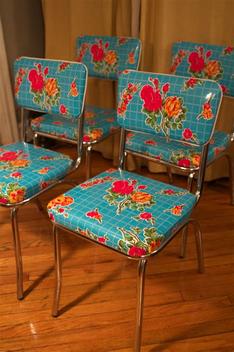 Retro Kitchen Chairs Chrome