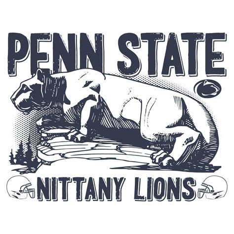 Retro Penn State Logo