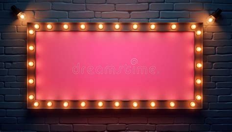 Retro Pink Marquee