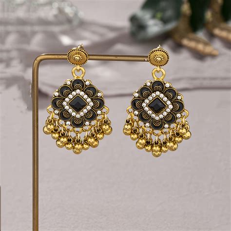 Retro Style Dangle Earrings