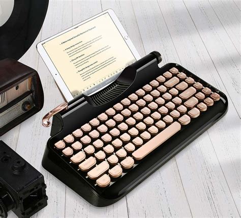 Retro Typewriter Keyboard Ipad