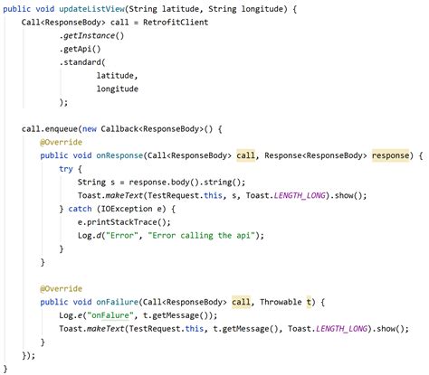retrofit post api call in android java