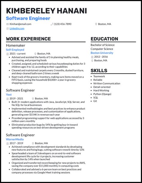 91 New Sample Resume For Retired Person Returning To Work
