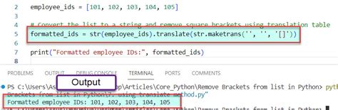 Return Brackets In Python