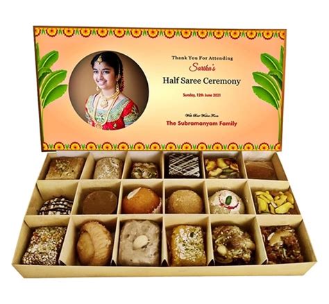 Return Gifts For Half Saree Function