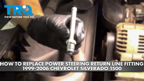 Return Line Power Steering Pump