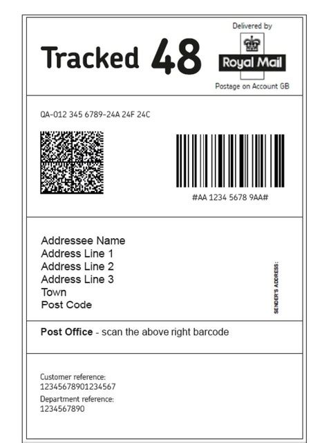 Return Postage Label Ebay