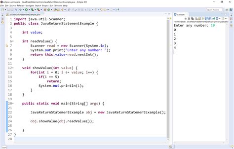 Return Statement Example Program In Java