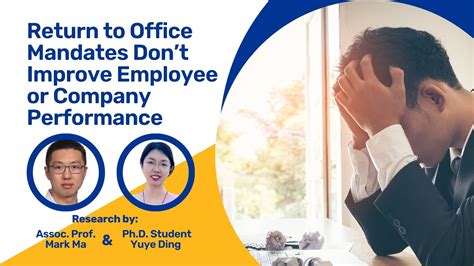 Return to Office Mandate Trends