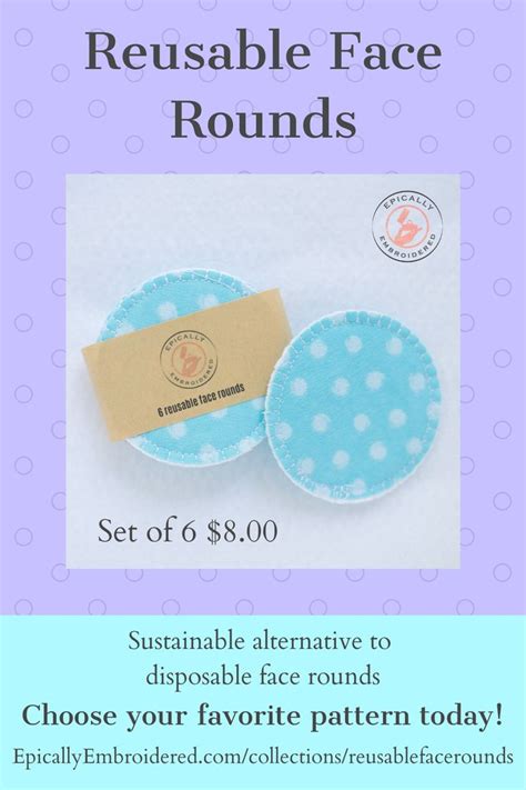 Reusable Face Rounds Printables