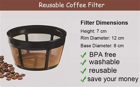 Reusable Filter For Bunn Coffee Maker