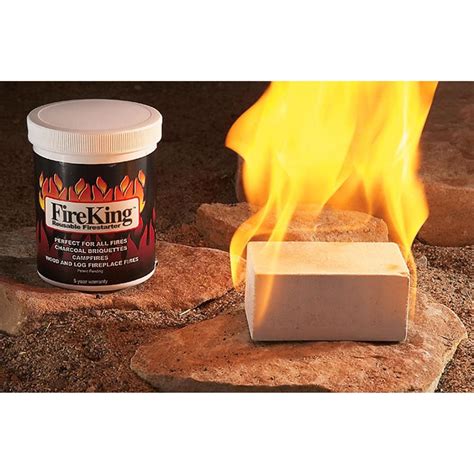 Reusable Fire Starter Bricks
