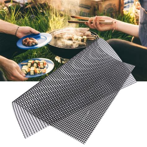 ftn.rocasa.us:reusable no stick bbq grill roast mat sheet portable