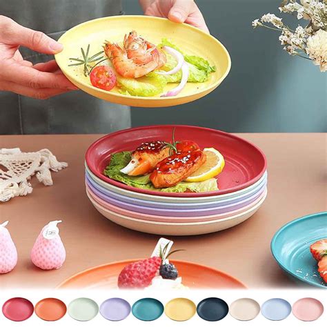 Reusable Plastic Appetizer Plates