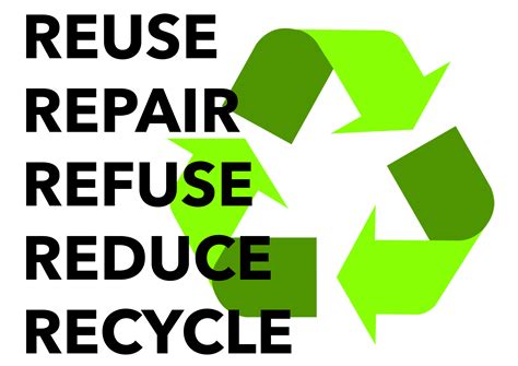 reuse reduce recycle repair recover
