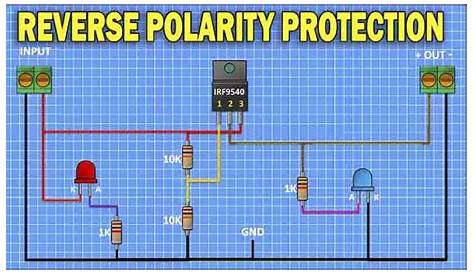 Reverse Polarity Protection Using a Pchannel MOSFET Circuit, Electronics circuit, Electronics