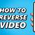 reverse video iphone app