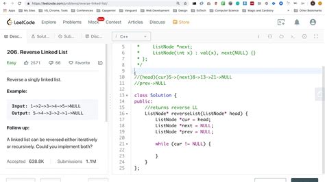 reverse a circular linked list leetcode
