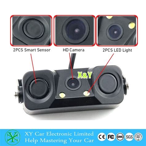 Reverse Camera With Sensor For Car