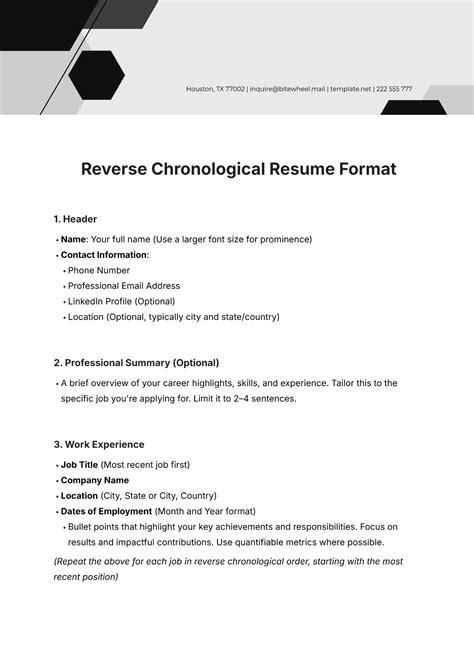 5 Ways Reverse Resume