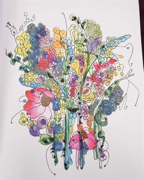 Reverse Coloring Book Art