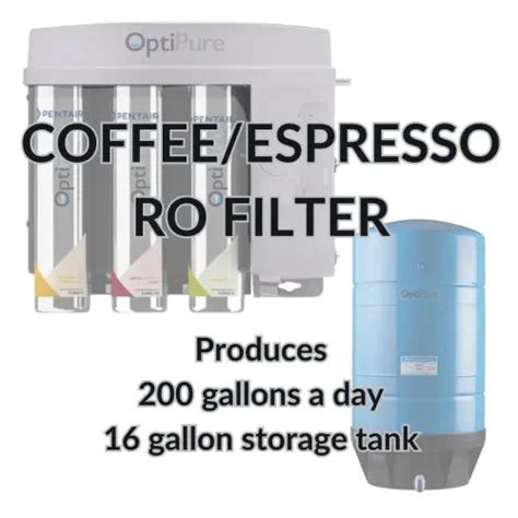 Reverse Osmosis Espresso
