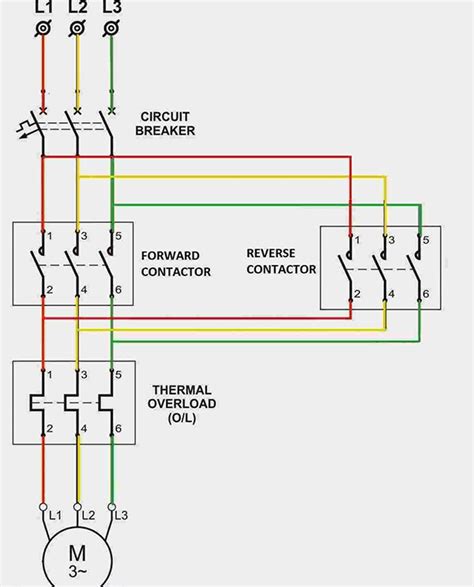 Abb Reversing Contactor Wiring Diagram Wiring Diagram Networks