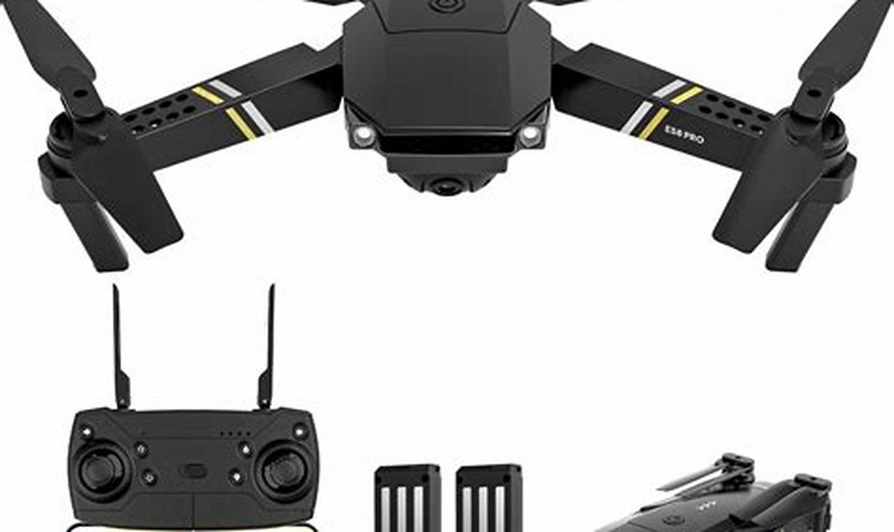 review drone quadcopter e58