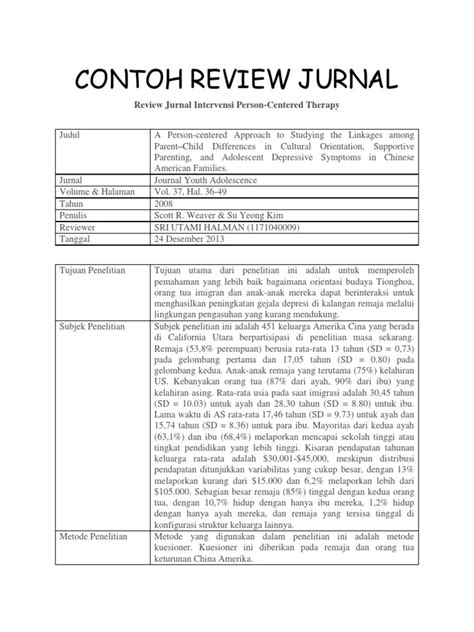 Review Jurnal: An Analysis of the Impact of Social Media on Consumer Behavior