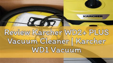 Review Karcher Vacuum