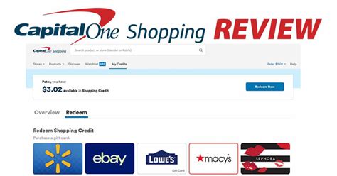 review of capital one shopping