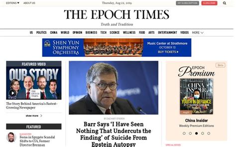 review of epoch times