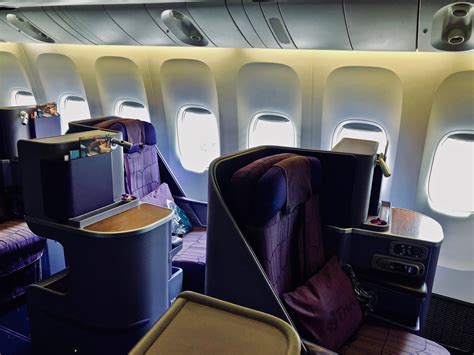 review of thai airways business class