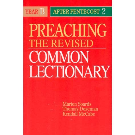 revised common lectionary year b 2024