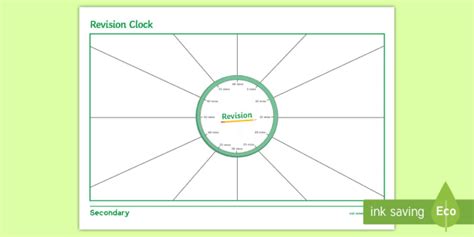 Revision Clock A3