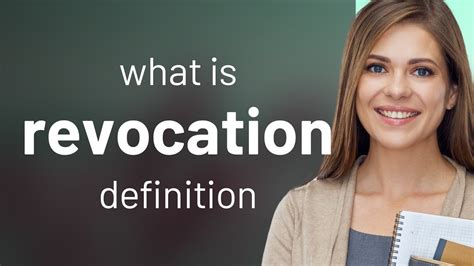 revocation meaning in marathi with example