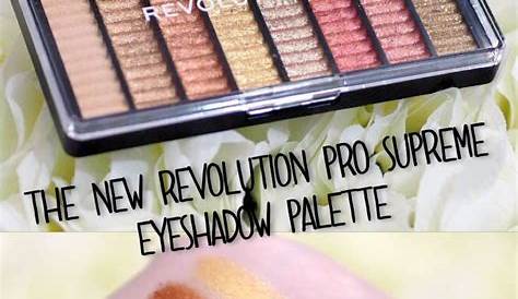 Revolution Pro Supreme Eyeshadow Palette Bewitch Swatches
