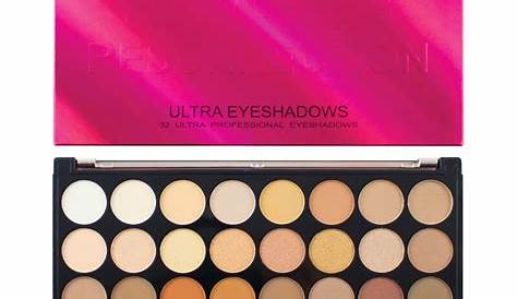 Revolution Ultra 32 Shade Eyeshadow Palette Flawless 4 Resurrection