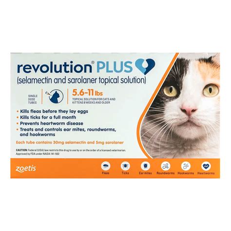 revolution plus for cats product insert