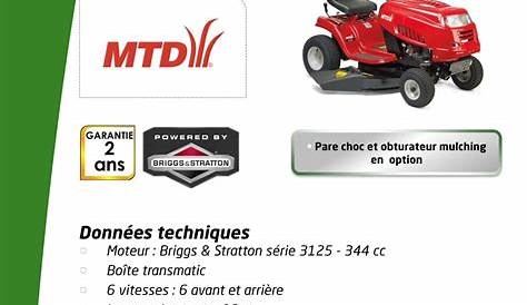 Revue Technique Tracteur Tondeuse Mtd Batterie Trouvez Le Meilleur Prix