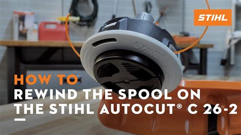 Rewind Stihl Trimmer Spool