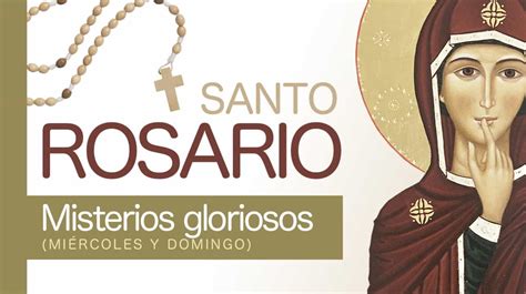 rezo del santo rosario domingo