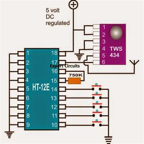 rf encoder and decoder circuit
