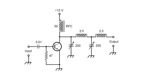 Rf Transistor Amplifier Design